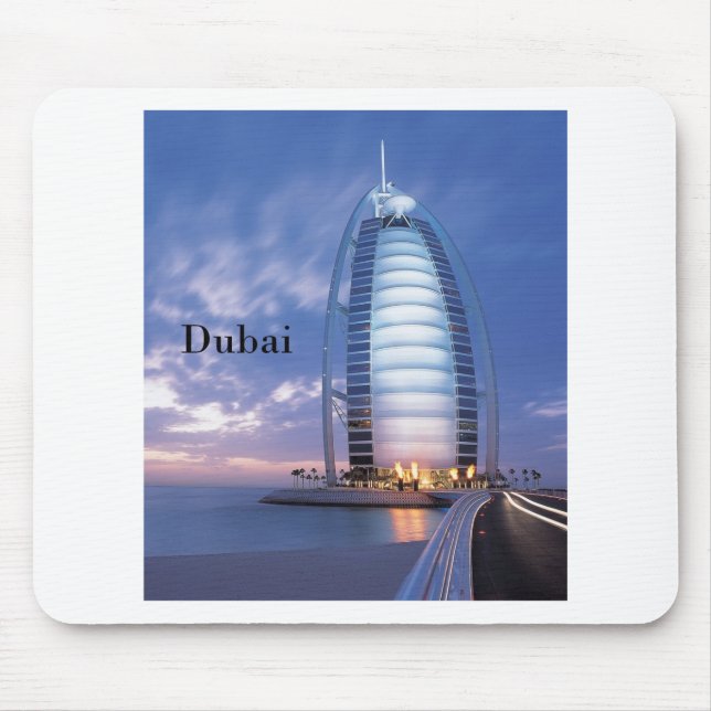 Tapis De Souris Hôtel arabe d'Al de Dubaï Burj (par St.K) (Devant)
