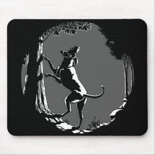 Tapis De Souris Hound Chien Mousepad Chasse Chien Art Dons & Décor