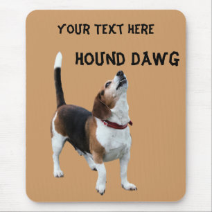 Tapis De Souris Hound Dawg Beagle Funny Chien Mousepad