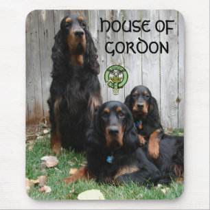 Tapis De Souris HOUSE OF GORDON, Gordon Setter Mousepad