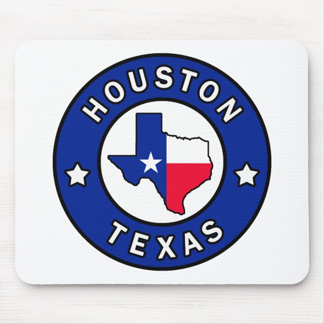 Tapis De Souris Houston Texas (Devant)