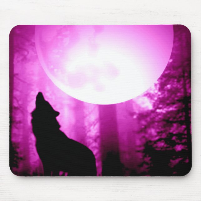 Tapis De Souris Howling Wolf (Devant)
