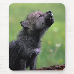 Tapis De Souris Howling Wolf Cub