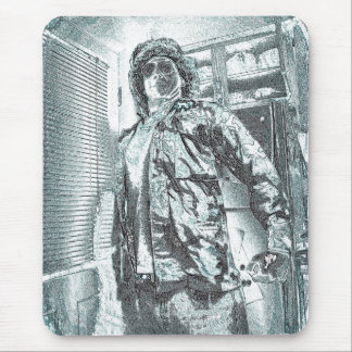 Tapis De Souris Huber dans l'uniforme