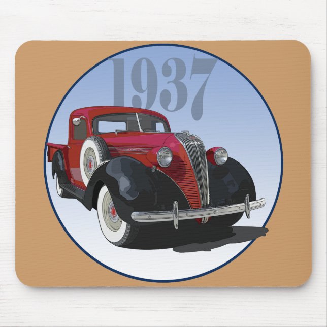 Tapis De Souris Hudson Terraplane 1937 (Devant)