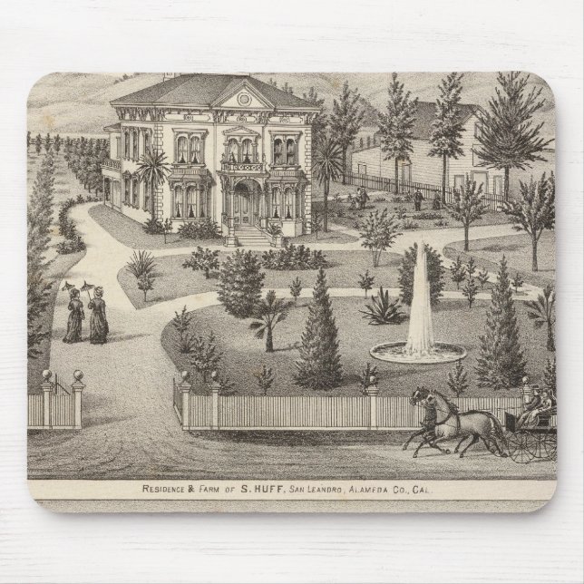 Tapis De Souris Huff, Owen résidences (Devant)