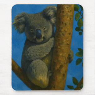 Tapis De Souris Hugger d'arbre - Koala dans la canopée