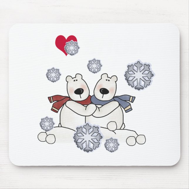 Tapis De Souris Huile d'ours polaire (Devant)