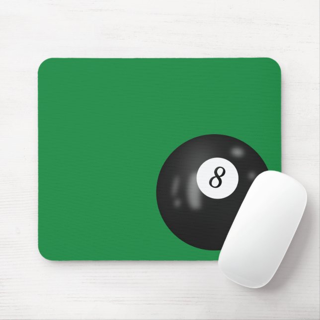 Tapis De Souris Huit Boule En Vert (Avec souris)
