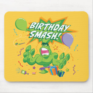 Tapis De Souris Hulk Birthday Smash