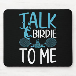 Tapis De Souris Humour de badminton drôle Smash Navette Volant Spo