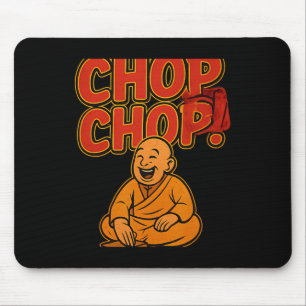 Tapis De Souris Humour de boxe Arts martiaux Chop Chop Cartoon Prê