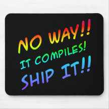 Humour de programmation Mousepad