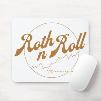 Tapis de souris humour financier Roth n Roll