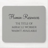Humour RH de Miracle Worker Office