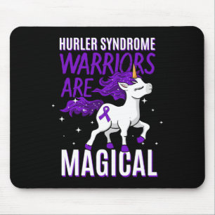 Tapis De Souris Hurler Syndrome Guerrier Sensibilisation Unicorne 