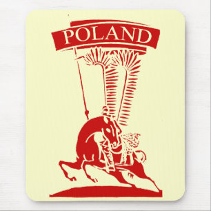 Tapis De Souris Hussar à ailes polonaises vintages