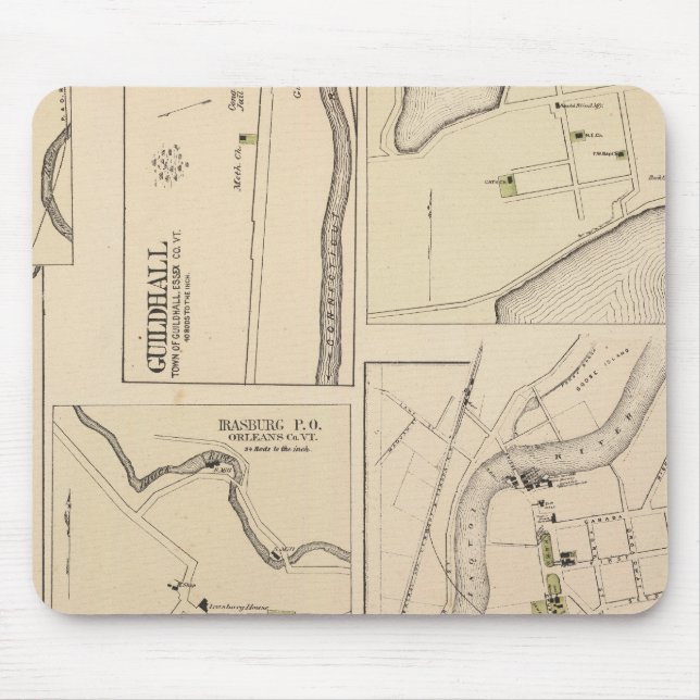 Tapis De Souris Hyde Park, Guildhall, Newport, Chelsea (Devant)