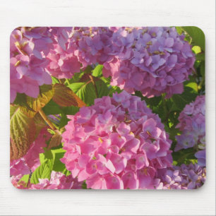 Tapis De Souris Hydrangeas roses