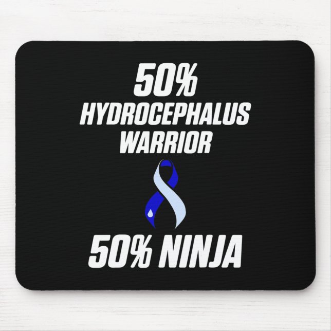 Tapis De Souris Hydrocéphalie Survivor Ninja (Devant)