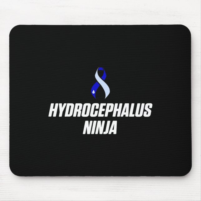 Tapis De Souris Hydrocéphalie Survivor Ninja Sensibilisation Guerr (Devant)