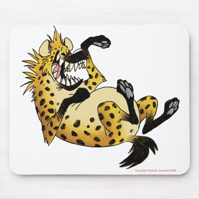 Tapis De Souris Hyena mousepad riant (Devant)