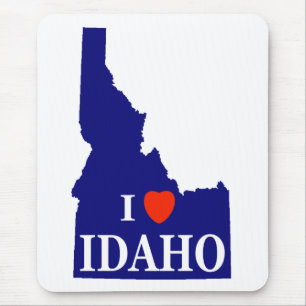 Tapis De Souris I Coeur (Amour) Idaho