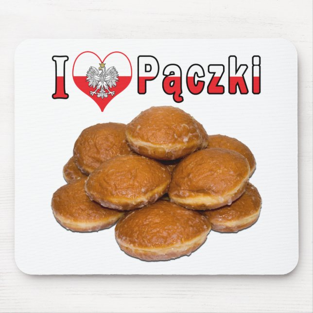 Tapis De Souris I Heart Paczki Cuisine polonaise (Devant)