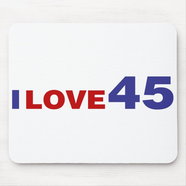 Tapis De Souris I Love 45 (Devant)