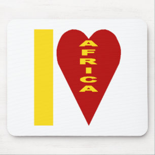 Tapis de souris I LOVE AFRICA
