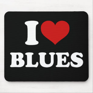 Tapis De Souris I Love Blues