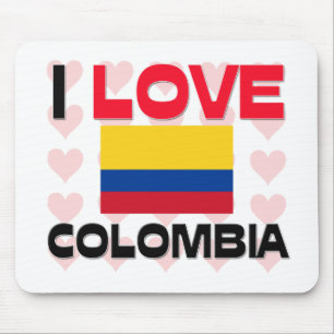 Tapis De Souris I Love Colombia