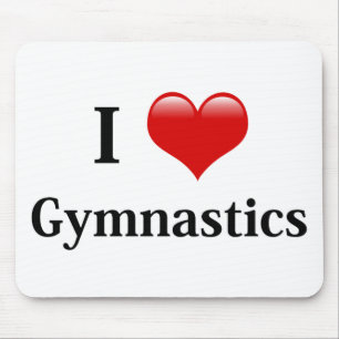 Tapis De Souris I Love Gymnastique