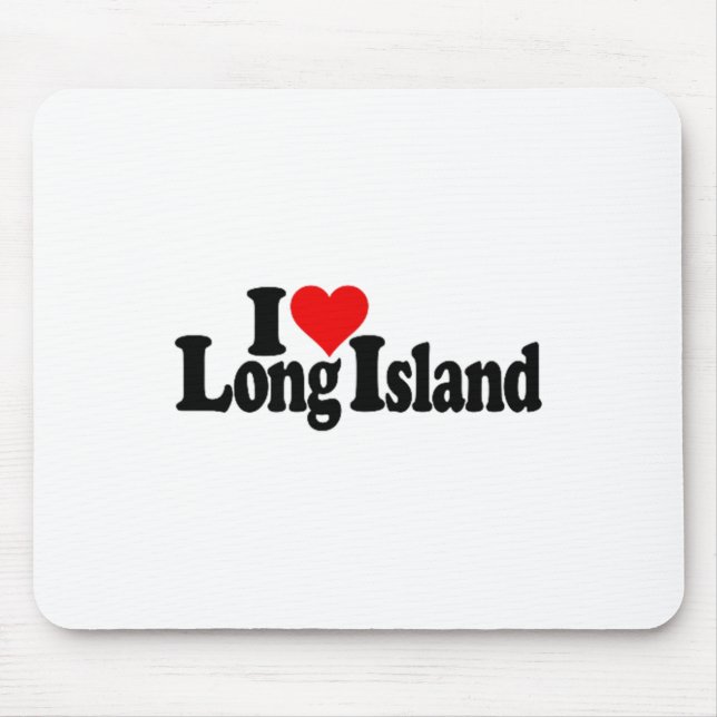 Tapis De Souris I Love Heart Long Island _1 (Devant)
