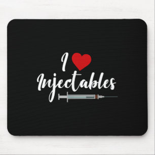 Tapis De Souris I Love Injectables Lip Fillers Esthétique Inj Infi