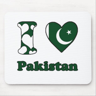 Tapis De Souris I love Pakistan