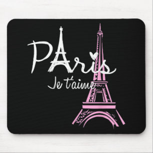 Tapis De Souris I Love Paris Tour Eiffel France Souvenir français