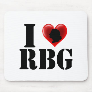 Tapis De Souris I Love RBG Femmes Feminist