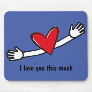 Tapis De Souris I Love You This