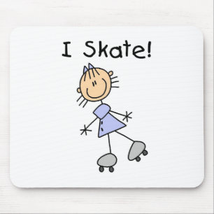 Tapis De Souris I Patinage - Patinage à rouleaux pour filles