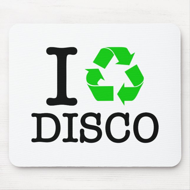 Tapis De Souris I Recycle Disco (Devant)