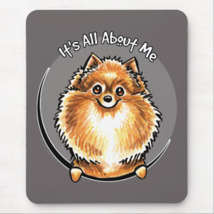 Tapis De Souris IAAM Poméranien orange