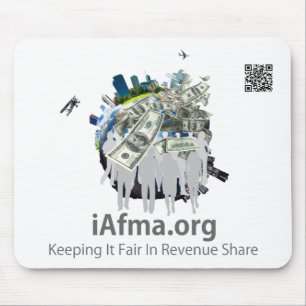 Tapis De Souris iAfma.org - Carte souris