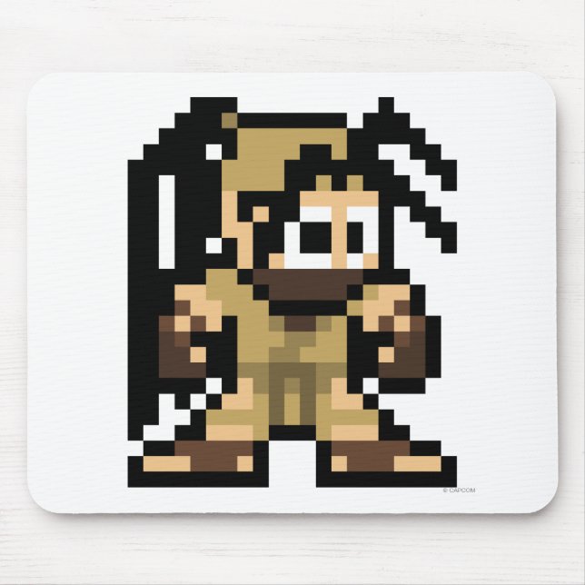 Tapis De Souris Ibuki à 8 bits (Devant)