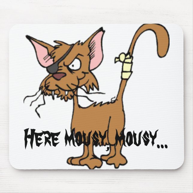 Tapis De Souris Ici timide. (Devant)
