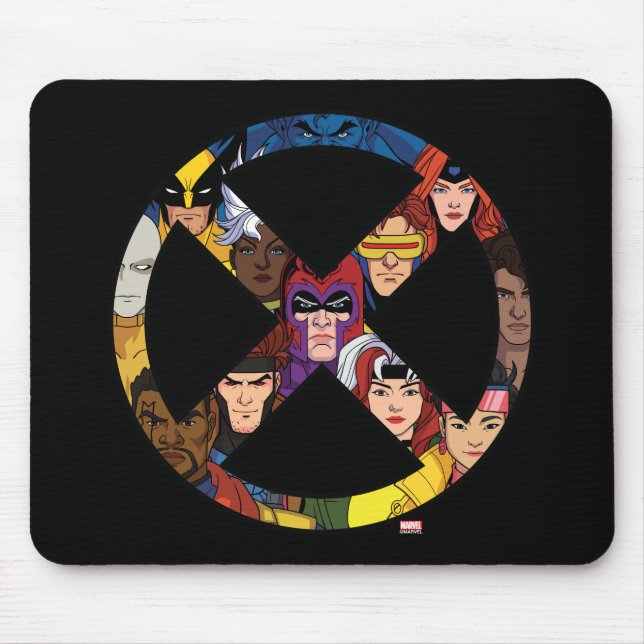 Tapis De Souris Icône Caractère X-Men (Devant)