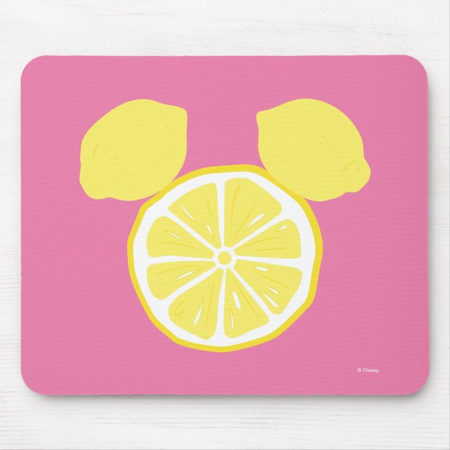 Tapis De Souris Icône de citron Mickey Mouse (Devant)