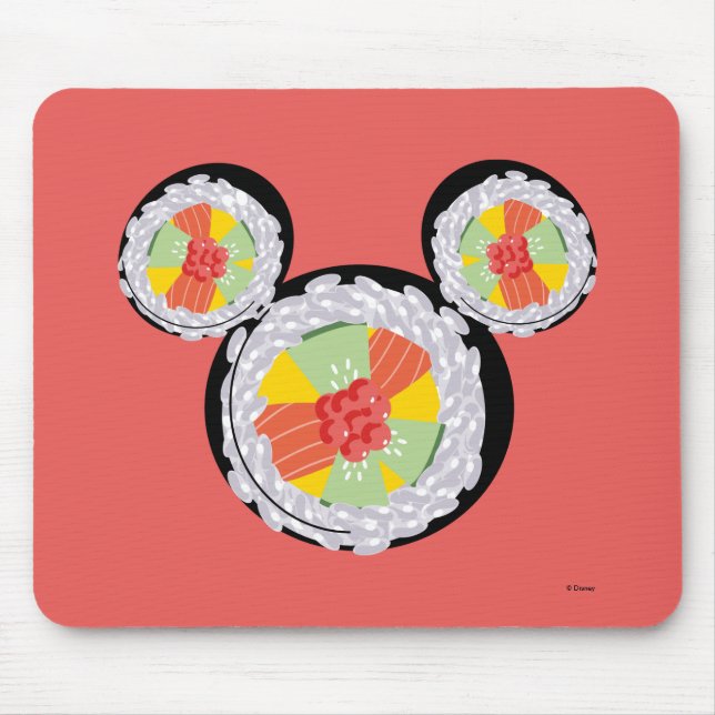 Tapis De Souris Icône de sushi Mickey (Devant)