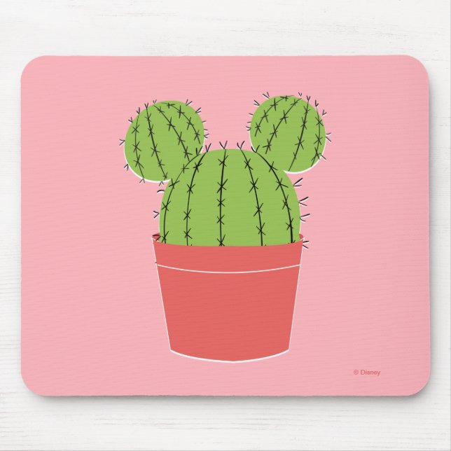 Tapis De Souris Icône Mickey Mouse Cactus (Devant)