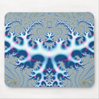 Tapis De Souris ~ Icy Blanc et Bleu~